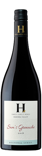 2018HayesFamilyWinesBarossaValleySamsGrenache